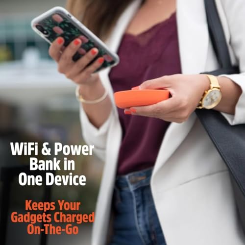 SIMO Solis Hero 4G LTE Hotspot Includes Lifetime Data 12GB Per Year and 10GB Global Data Access Multiple Carriers Internet in 140 Countries No Contract Mobile WiFi for Travel - Image 3