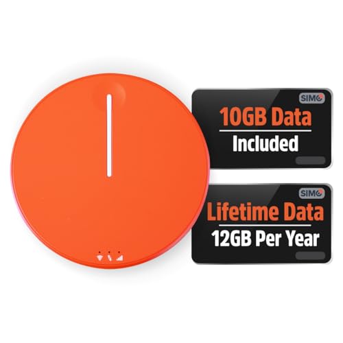 SIMO Solis Hero 4G LTE Hotspot Includes Lifetime Data 12GB Per Year and 10GB Global Data Access Multiple Carriers Internet in 140 Countries No Contract Mobile WiFi for Travel - Image 1