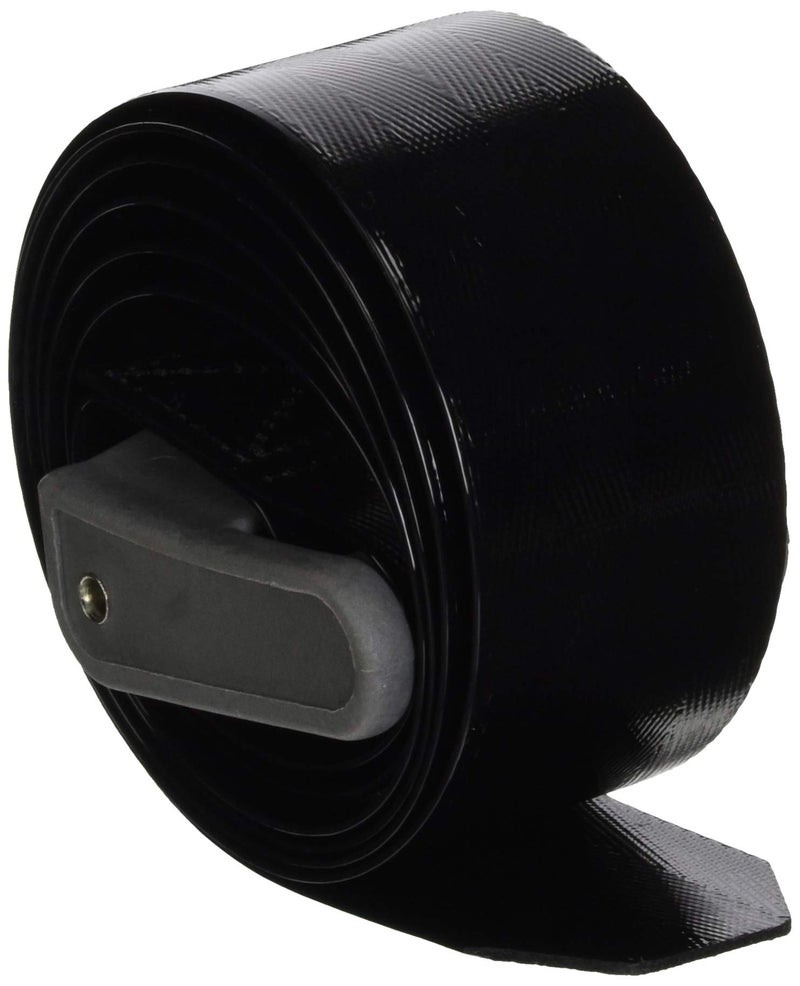 Sammons Preston Quick Clean Gait Belt, 72" Long, Black, Polyethylene Buckle, Secure Mobility Transfer Assist Device for Patient Transport To Bed, Chair, Car, Caregiver & Nurse Medical Safety Aid - Image 1