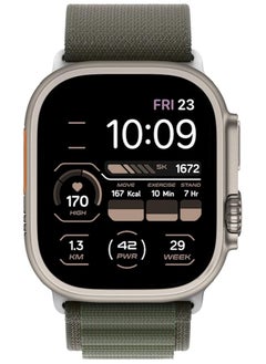 FARROBIZZ Trail Loop - Nylon Band with a Convenient Pull Tab Compatible with Apple Watch Band 49mm 45mm 44mm 42mm 41mm 40mm 38mm for Apple Watch Ultra iWatch Series SE 8 7 6 5 4 2 3 1  - Image 2