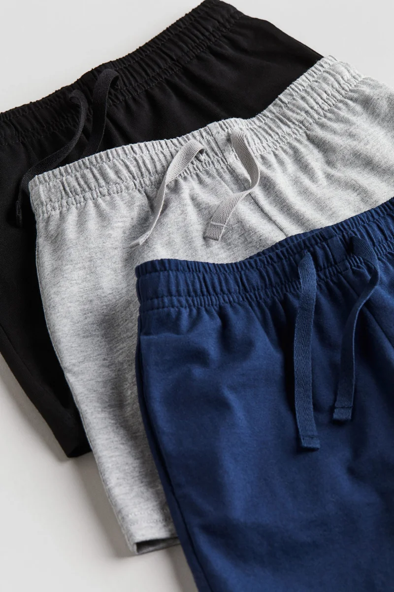 H&M 3-pack cotton jersey shorts