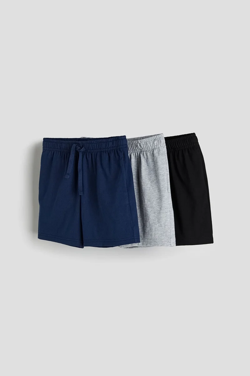 H&M 3-pack cotton jersey shorts