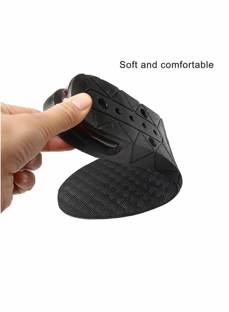 Y&D Height Increasing Shoe Insole, 7 cm Adjustable 3-Layer Orthotic Air Cushion Heel Insert Increase Insole for Men Women (1 Pair) - Image 4