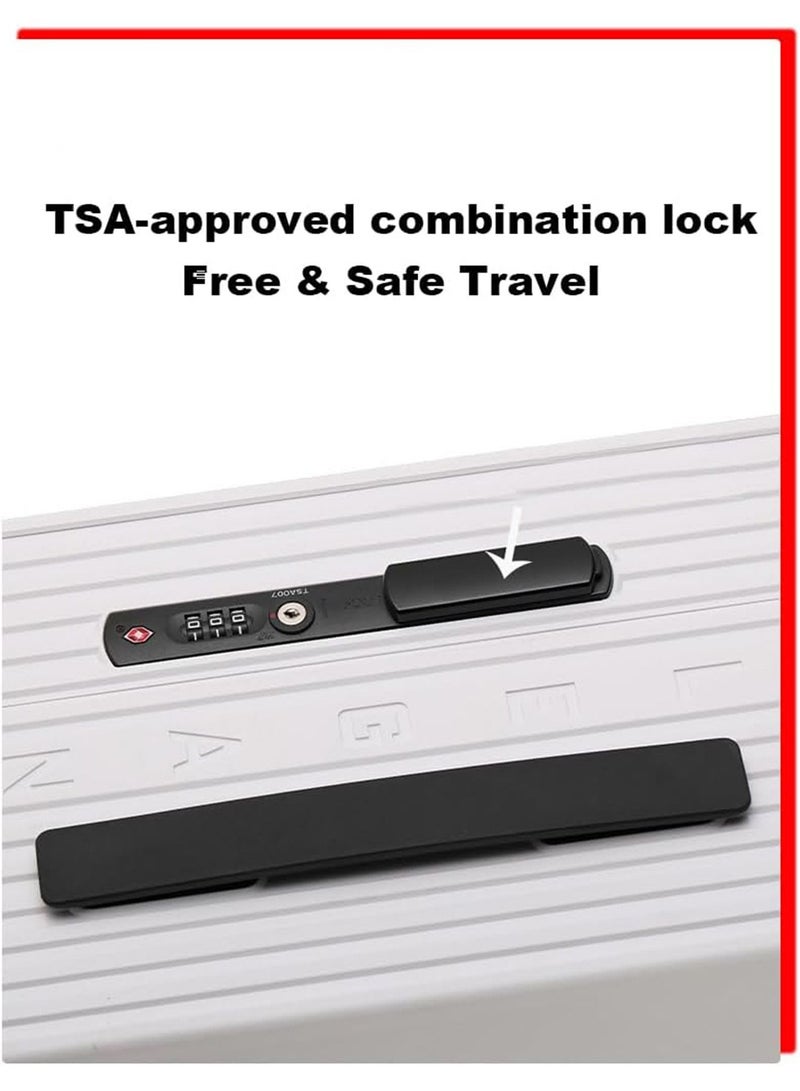 GT-Wheel Luxury Travel Luggage with USB And Type C Port ABS PC Material Durable Lightweight and Stylish Design - Image 5