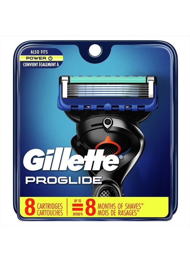 Gillette - Fusion5 ProGlide Men's Razor Blades, 8 Blade Refills (Packaging May Vary) - Image 1