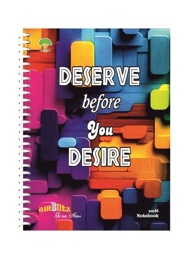 amblitz Spiral Notebook | 18 X 24 CM | B5 Size | School/College Students's Choice for Note Making | 70 GSM Thick White Paper | Diary Size | Personal & Office Use | (300 Pages, UNRULED Notebook) - Image 1