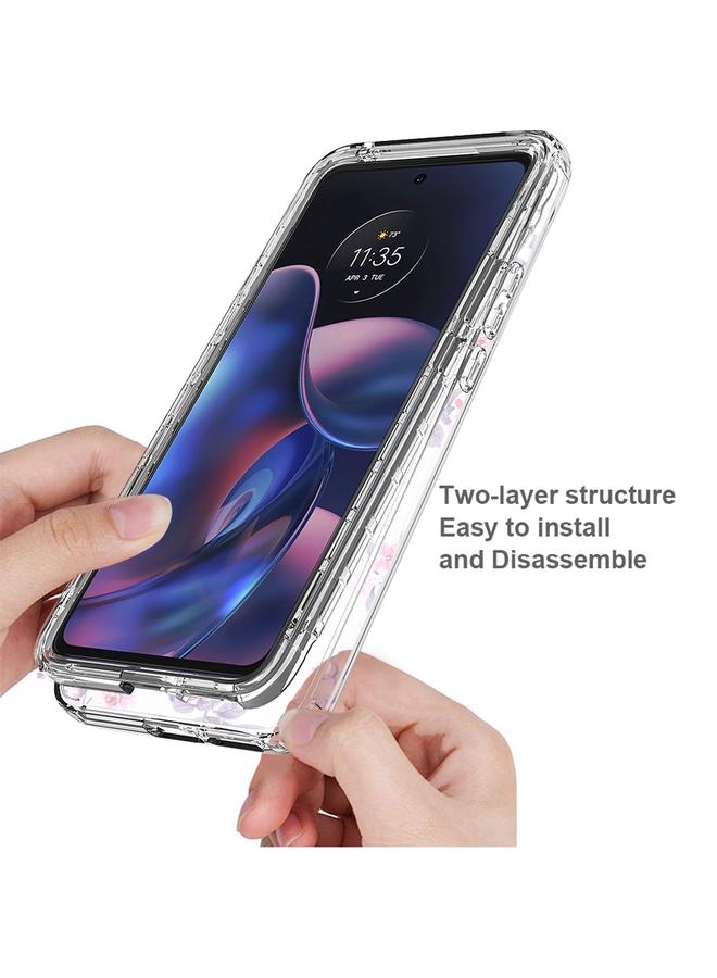 S-TOP Case For Motorola Edge 2022 Transparent Painted Phone Case - Image 3