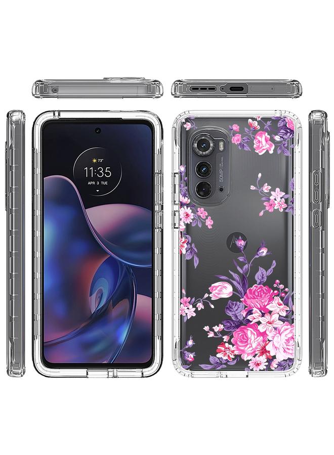 S-TOP Case For Motorola Edge 2022 Transparent Painted Phone Case - Image 2