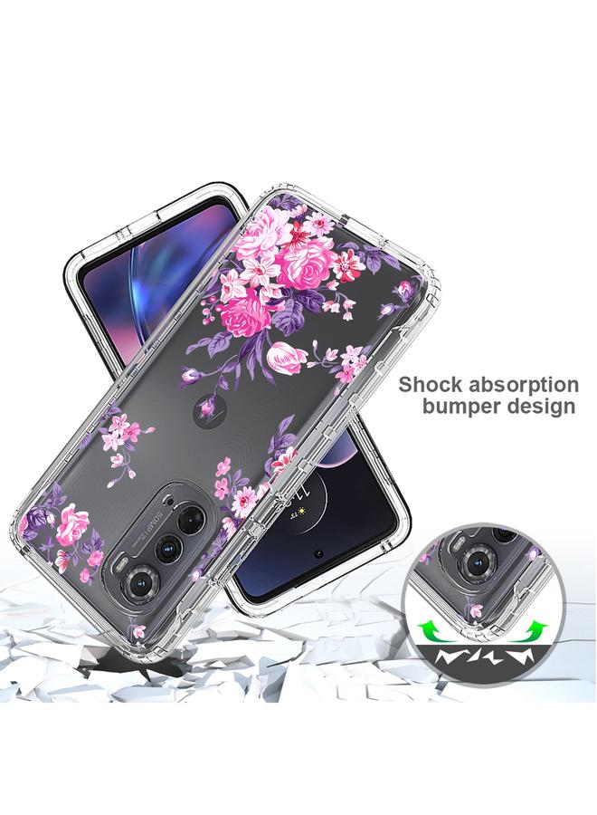 S-TOP Case For Motorola Edge 2022 Transparent Painted Phone Case - Image 5