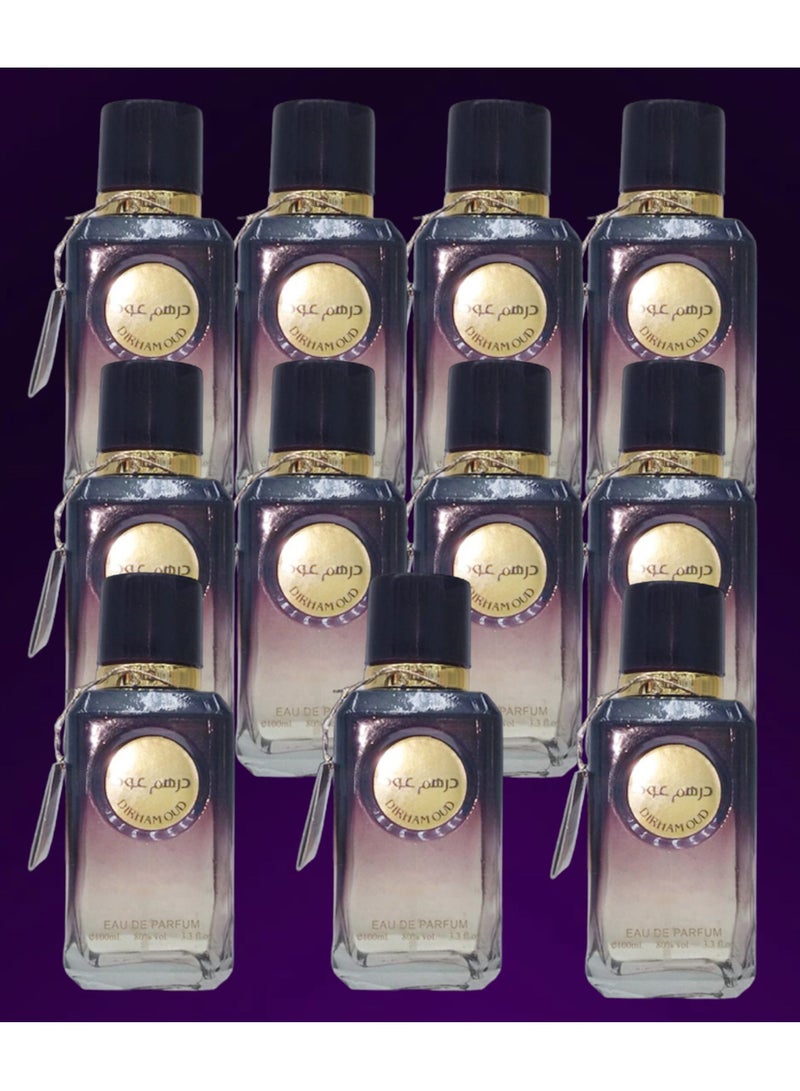 Dirham 11 Pieces Dirham Oud Perfume 100 Ml EDP - Image 1