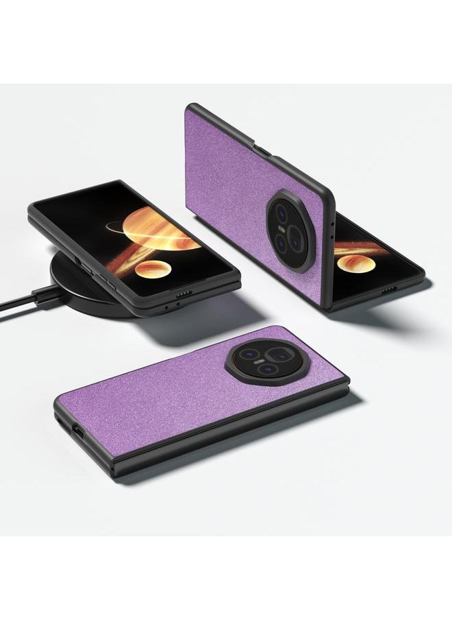 The Bros Phone Case For Honor Magic V3 Black Frame Glitter Shockproof Phone Phone Case  - Image 3