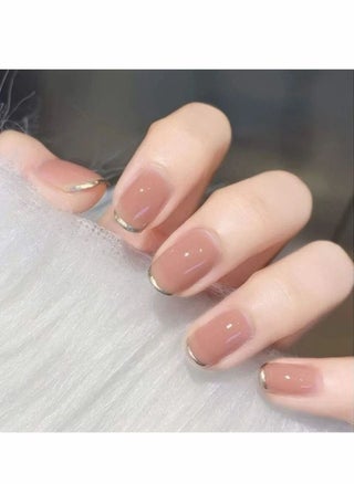 24 French Nail Short Square Stickers Suitable for Girls - pzsku/ZDFD73746F97AB8E9B70EZ/45/_/1698293484/50cdf1e6-cca6-4f56-9eda-ea43a83dfb2a
