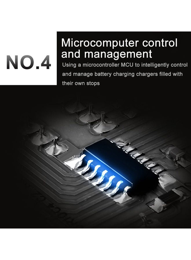 Loquat Full Automatic Car Battery Charger With EU Plug - Image 4