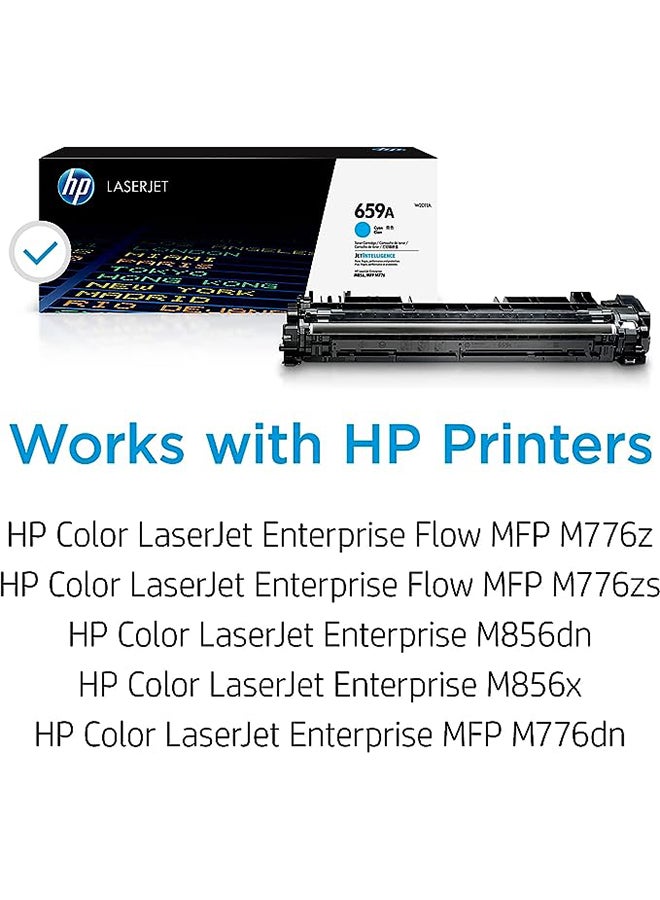 HP خرطوشة حبر LaserJet الأصلية W2011A 659A، عبوة واحدة - Image 2