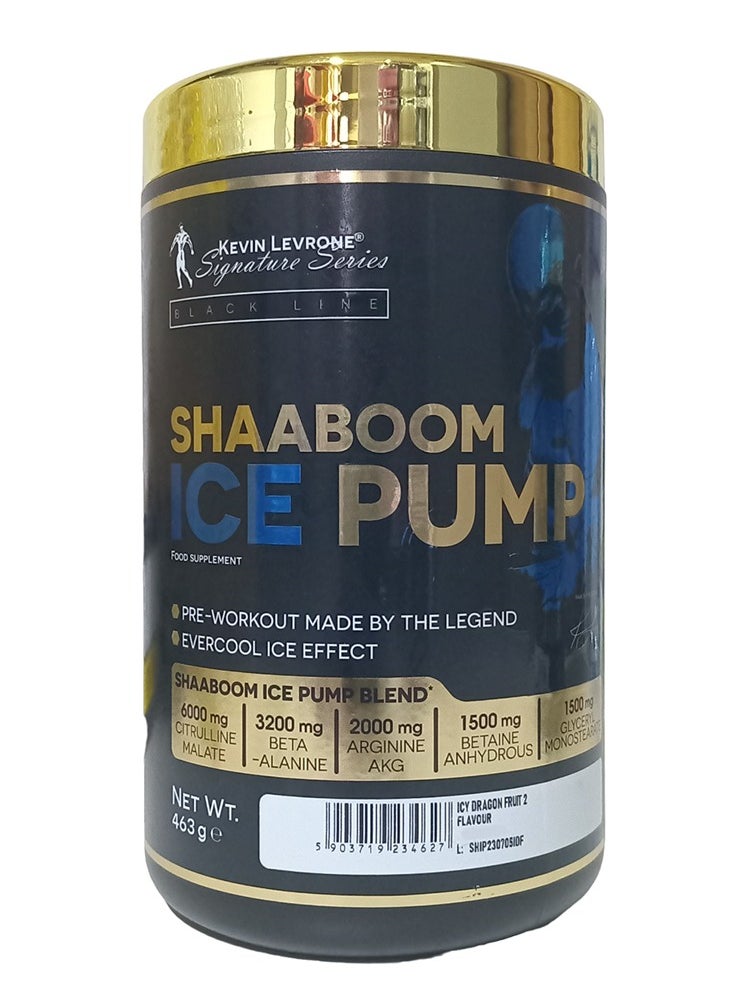KEVIN LEVRONE - Shaaboom Ice Pump Pre-Workout, 463 GM, 50 Servings- Icy Dragon Fruit - Image 1
