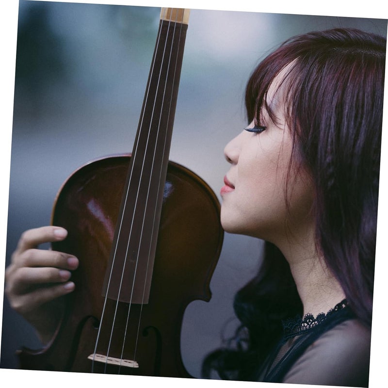 TOYANDONA Violin Neck Fingerboard Maple Wooden Violin Accessory Fingerboard for Replacement - Image 4