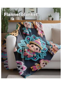 General Baby and children's cartoon flannel thin blanket (warm and comfortable, suitable for sleep, game use) 70cm*100cm - 166  - Image 4