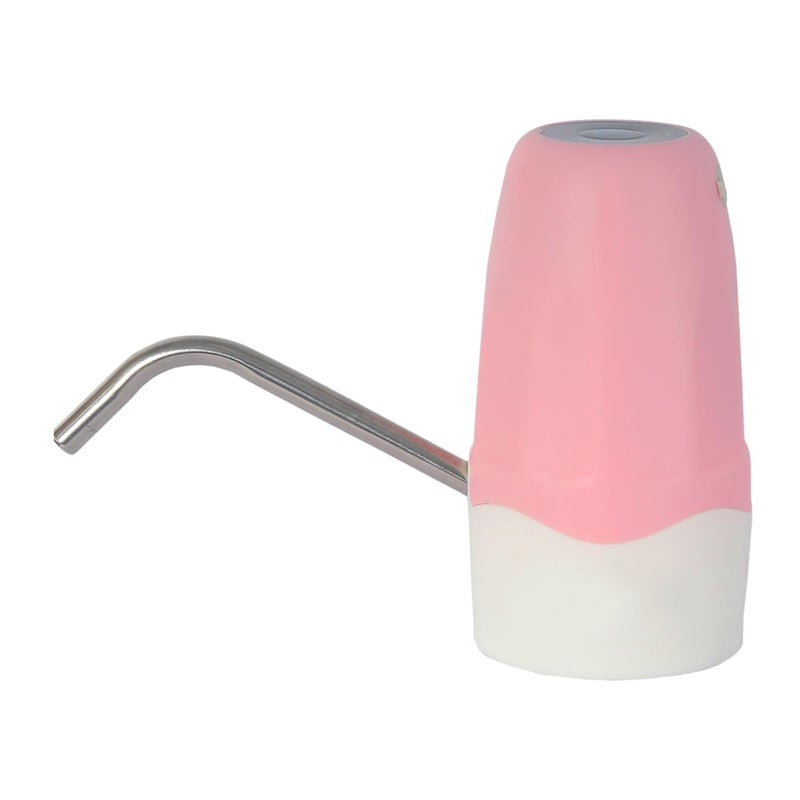 RiverSoft AWD-Pro Automatic Water Dispenser Pump for 20 Litre Water Bottle Can with Portable USB Charging Cable | High Performance (Food Grade, 4W, 1200mah Battery, Pack of 1, Pink) - Image 1