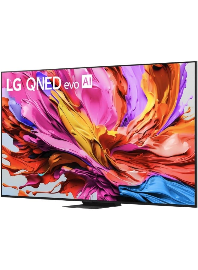LG 100QNED86A6 100" 4K QNED evo AI TV with AI 8 Gen2 Processor and webOS 25 100QNED86A6 black - Image 2