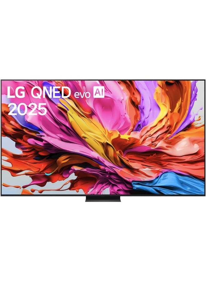 LG 100QNED86A6 100" 4K QNED evo AI TV with AI 8 Gen2 Processor and webOS 25 100QNED86A6 black - Image 1