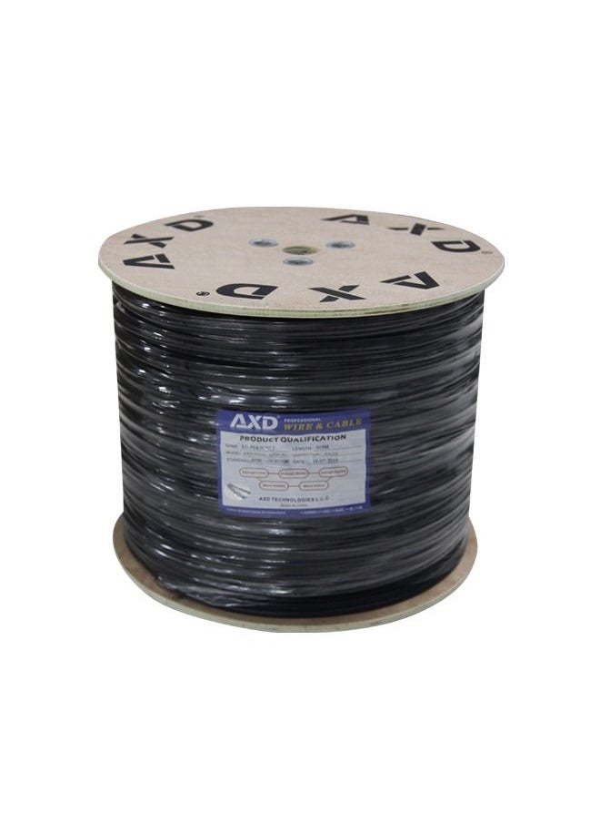 AXD - Outdoor Use UTP Cat6 Copper Network Cable 305M PE Black Sheath - Image 1