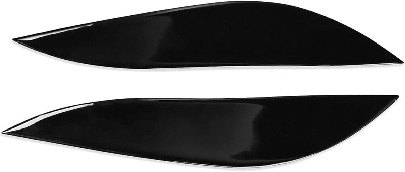 Vuzmode Gloss Black Headlight Eyebrow Eyelids for Civic 2001-2003 - Image 4