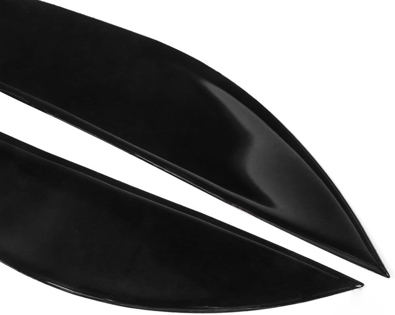 Vuzmode Gloss Black Headlight Eyebrow Eyelids for Civic 2001-2003 - Image 3