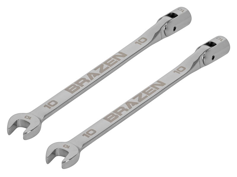 BRAZEN 10mm SocketEnd Wrench Two Pack