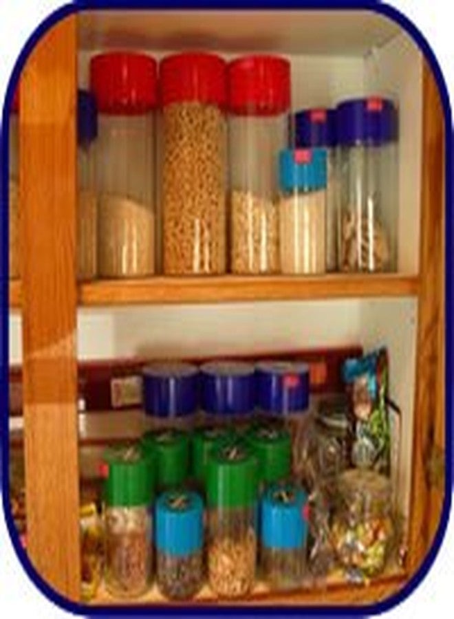 Tightpac America, Inc. Vacuum Sealed airtight containers.29-Liter to 2.35-Liter, Blue/Black, 4 Piece - Image 3