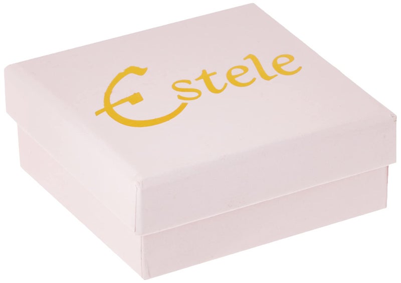 Estele Jewellery Bracelet For Women Gold Plated Circular Designer 2:4 Size Bangle Bracelet with White Austrian Crystals for Girls/Women-250-BGWE BR - Image 4
