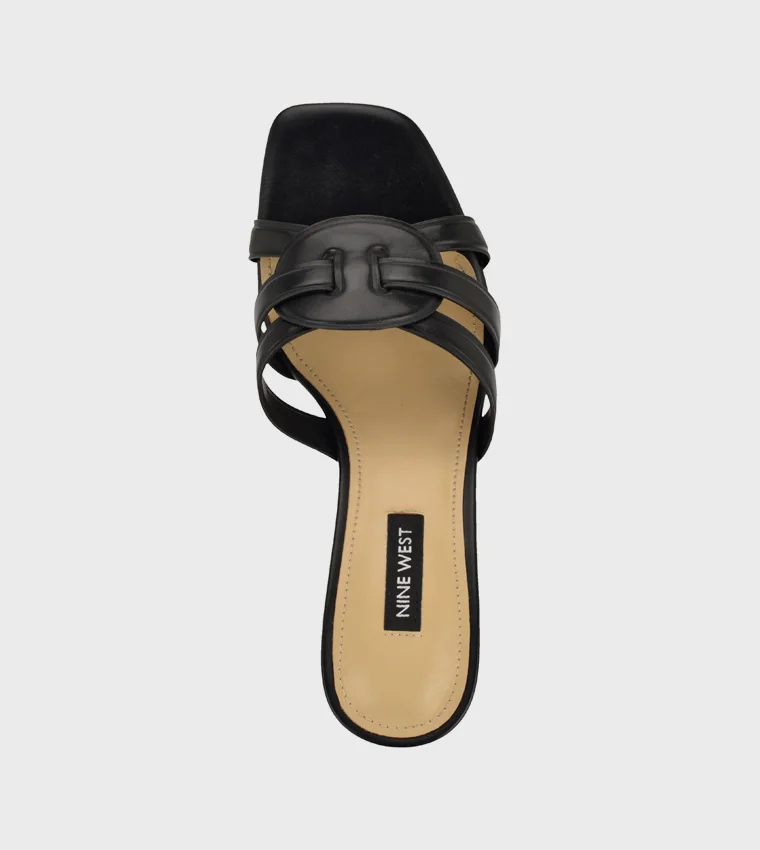 Nine West  WNGRITT3 BLACK Women Heel Sandals for Women | Best Price UAE