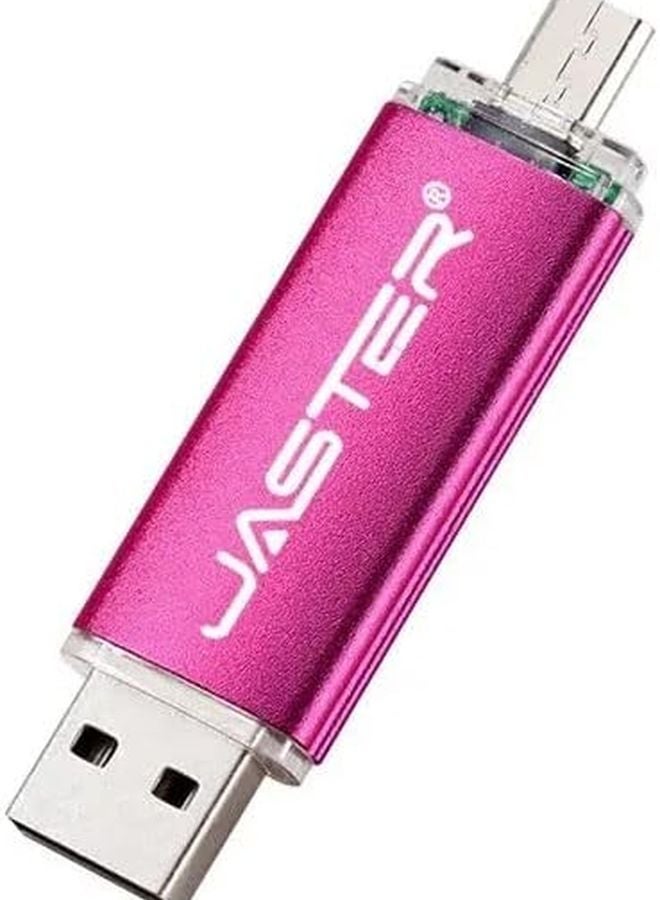 64 جيجابايت بينك فلاشة USB محرك أقراص قلم OTG مع هدية شعار مخصص مجاني - Image 2