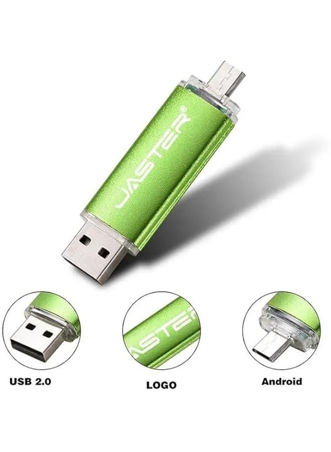 64 جيجابايت بينك فلاشة USB محرك أقراص قلم OTG مع هدية شعار مخصص مجاني - Image 4