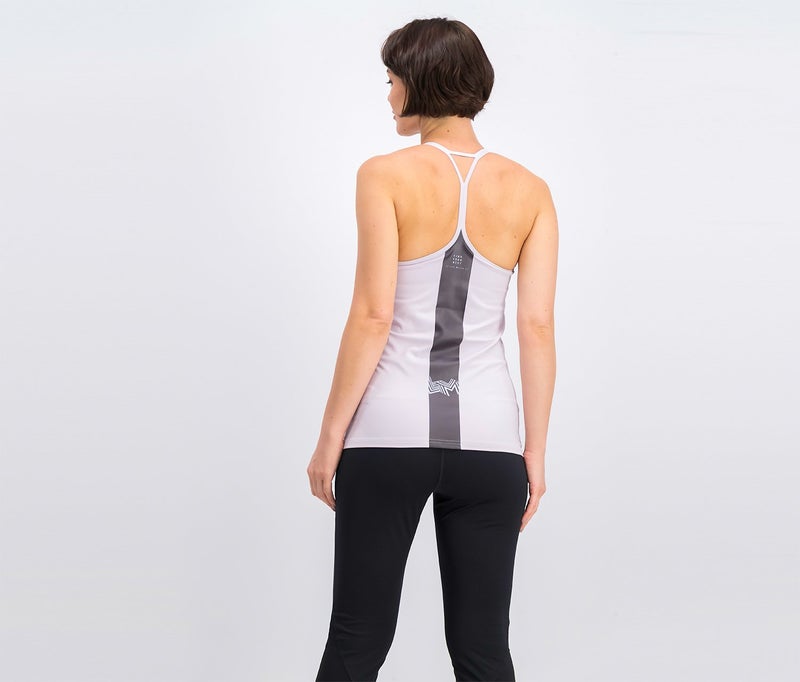 Reebok حمالة صدر نسائية من ليس ميلز، بنفسجي فاتح - Image 2