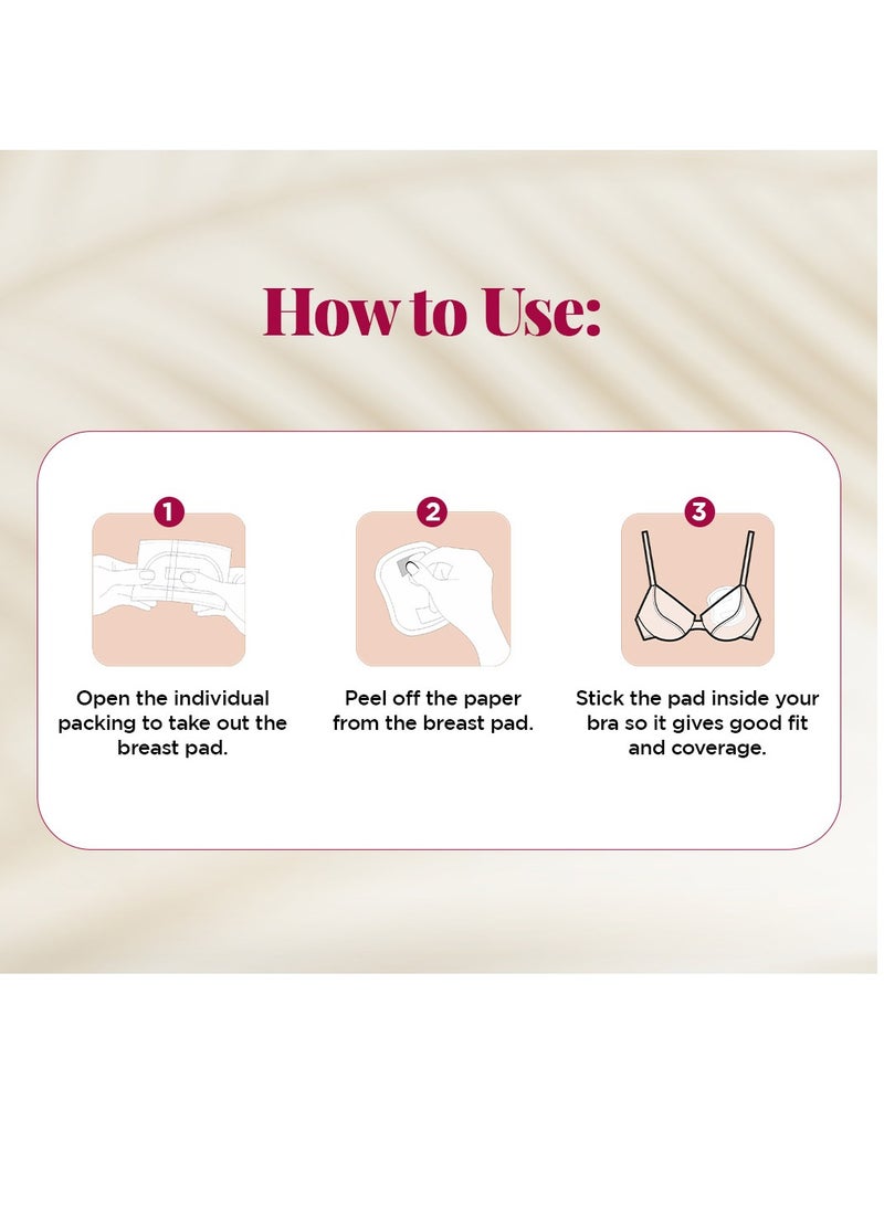 Floren Disposable Nursing Breast Pads 30Pcs | Maternity Pads | Ultra Thin with Complete Coverage | Super Absorbent | Breathable | Discreet | Individually Packed for Moms | - Image 4
