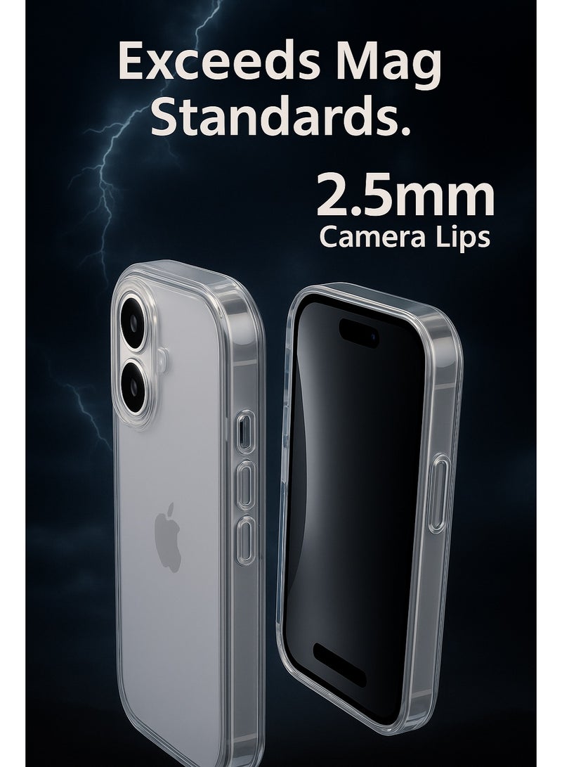 كيودوس غطاء هجين ناعم بنظام Snap لهاتف iPhone 16 Pro – تيتانيوم صحراء، متوافق مع MagSafe، تصميم فائق النحافة مزدوج المادة مع حماية من السقوط حتى 3 أمتار بمعايير عسكرية - Image 5