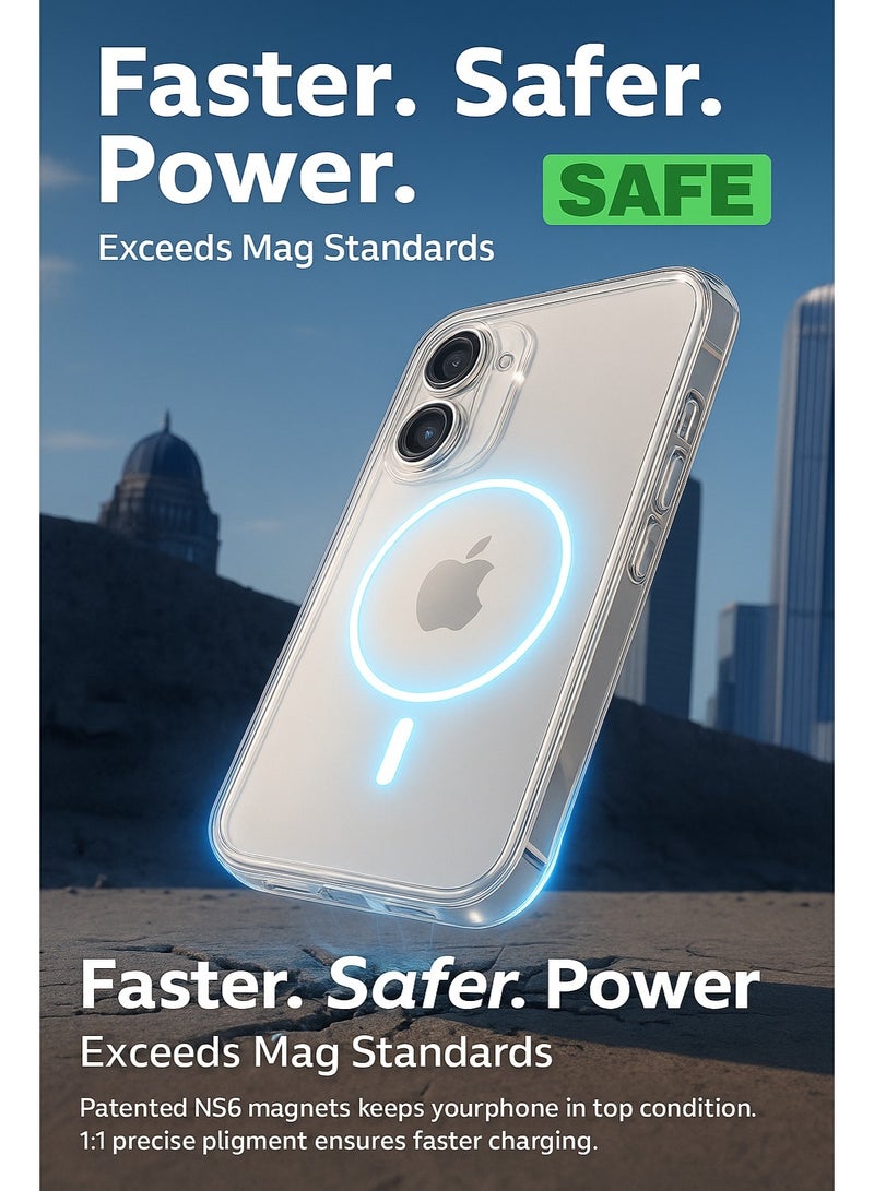 كيودوس غطاء هجين ناعم بنظام Snap لهاتف iPhone 16 Pro – تيتانيوم صحراء، متوافق مع MagSafe، تصميم فائق النحافة مزدوج المادة مع حماية من السقوط حتى 3 أمتار بمعايير عسكرية - Image 2