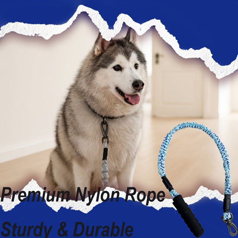 Orange Medium Large P Chain Retractable Dog Leash Anti Escape Training - Image 5