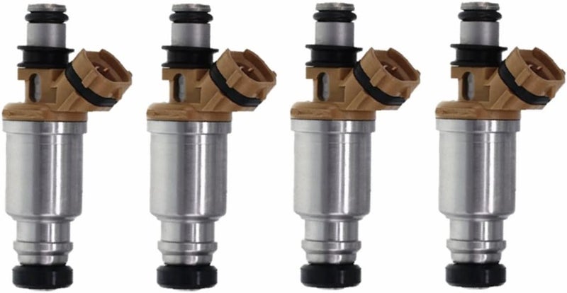 IXGKHC Set of 4 Fuel Injectors 23250-16150 for Toyota Corolla and GEO Prizm 1.6L L4 - Image 2
