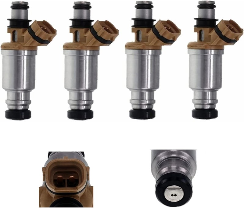 IXGKHC Set of 4 Fuel Injectors 23250-16150 for Toyota Corolla and GEO Prizm 1.6L L4 - Image 1