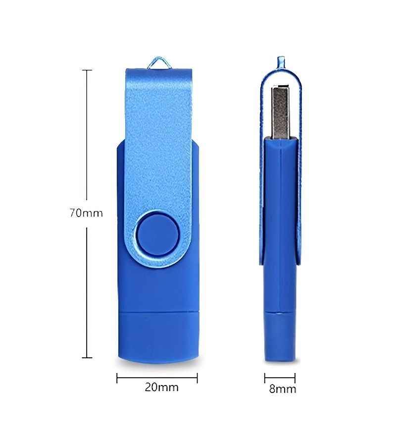 Black 256MB USB 2.0 Swivel Flash Drive Rotating Memory Stick For Desktop And Laptop External Storage Devices - Image 2