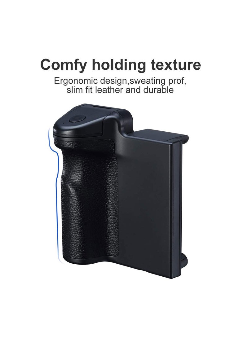 SYOSI Phone Mount with Remote Cell Phone Tripod Adapter Grip Holder with Detachable Wireless Shutter for iPhone Video Photo Shooting Suitable for travel Outdoor Shooting - Image 3