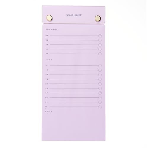russell+hazel Desktop To Do List Pad, 4” x 8.5" - Image 1