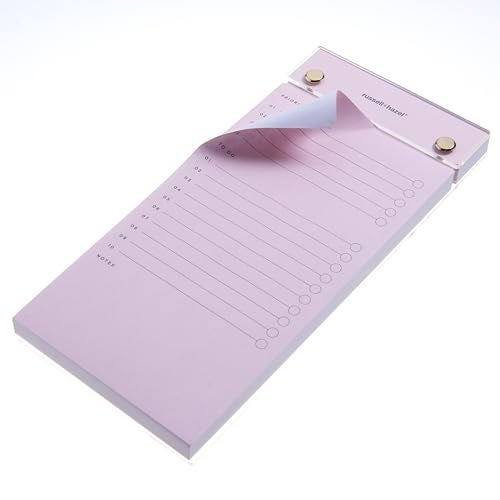 russell+hazel Desktop To Do List Pad, 4” x 8.5" - Image 3