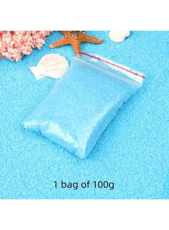 Vibrant Blue Sand For Aquarium Fish Tank Landscaping And Micro Ocean Bottle Creations - Image 1