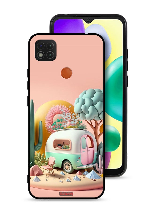 Tolwak Xiaomi Redmi 9C Protective Case Cover Senercy Art  - Image 1