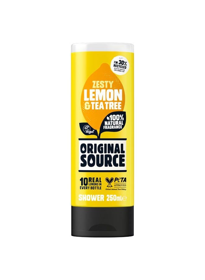 Original Source Zesty Lemon & Tea Tree Shower Gel, 250ml - Image 1