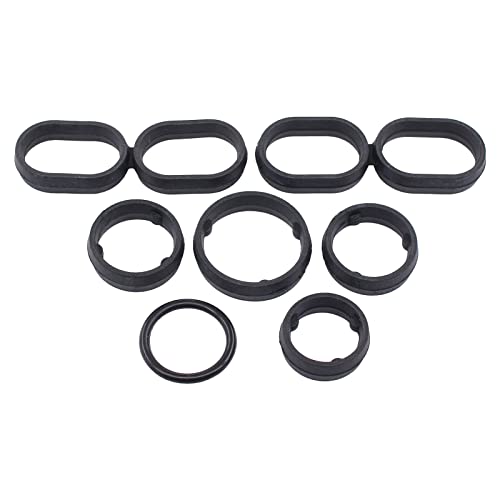 MOTOKU Engine Oil Filter Housing O Ring Seal kit for Chrysler 200 300 Pacifica Town Country Voyager Dodge Avenger Challenger Charger Durango Caravan Journey Jeep Cherokee Gladiator Wrangler 36 - Image 1