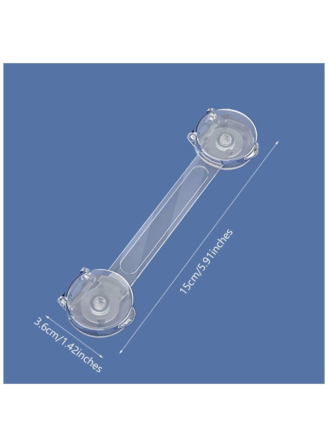 6 Pcs Child Safety Strap Locks Drawer Safety Strap Locks for Cabinets and Drawers, No Drilling Required, Easy Installation - Image 3