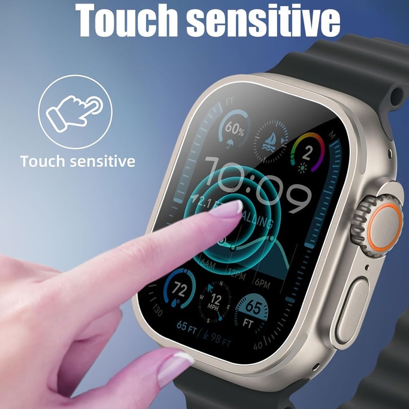 Pack Of 2 Transparent TPU Screen Film For Series 10 46mm Scratch Resistant - Image 2